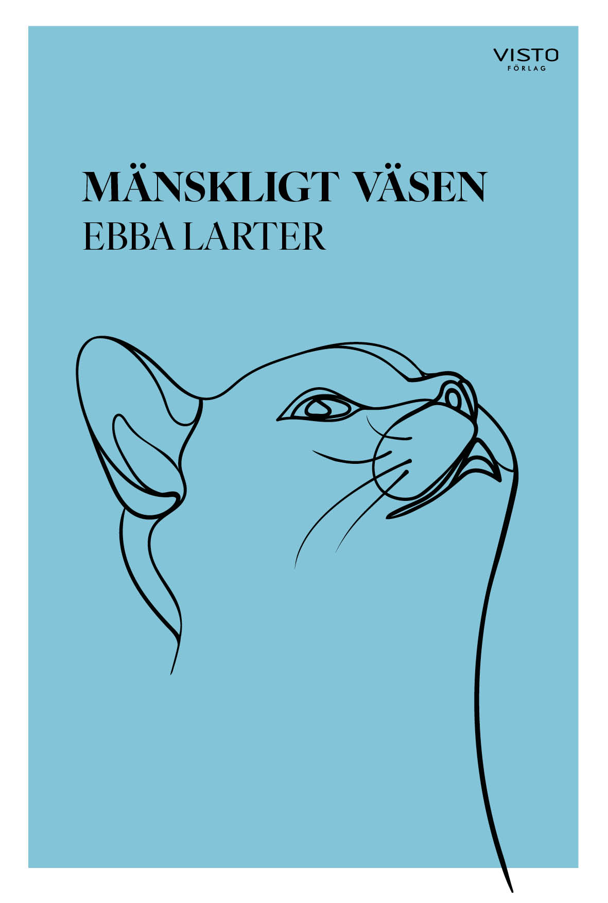 Bokomslag: Mänskligt väsen av Ebba Larter